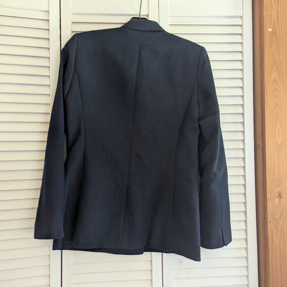 Sandro navy double breasted blazer women's size S/36 - Picture 5 of 5